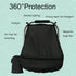 ZERTAO 3-in-1 Car-Seat Canopy Cover - Protective Carseat Sun Shade Canopy with Privacy Shade Canopies Covers for Boys