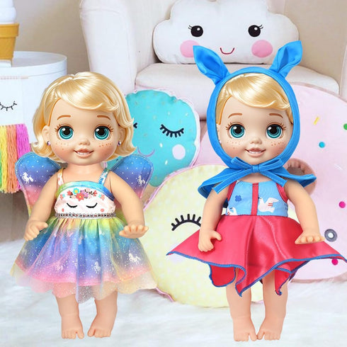 10 Sets 10 Inch 12 Inch ebuddy Alive Baby Doll Clothes - Doll Clothes and Accessories s for Baby Dolls Baby Dolls