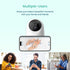 Babysense FullPeek 3MP Video Baby Monitor, WiFi Security Camera with Intelligent Motion Detection & Night Vision