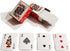 Mini Playing Cards - 10 Set Poker Cards with Gift Box, Miniature Poker Set for Travel Game, Great Novelty Gift