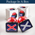 BEAN LIEVE Game Buzzer 4 Pack - Trivia Quiz Buzzer with Lights and Sound, Red Buttons for Game Show