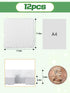12 Bedroom(11.8", pcs Thickened Plush Foam Interlocking Floor Mat, Interlocking Foam Tiles with Edgings for Baby, Soft