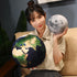 Wgxzyq 8inch Realistic Earth Plush Pillow, Space Planet Stuffed Plush Toy, Birthday Xmas Gift for Kids (Mars)