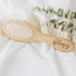 DOYOUWE Set Personalized Baby Hairbrushes, Gently Grooms Baby's Hair, Natural Wooden Hairbrush Baby Brush for Newborns