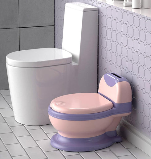 Koyosnier Potty Training Toilet, Realistic Potty Training Seat, Toddler Potty Chair with Soft Seat, Removable Potty