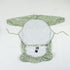 CoolaPeach 2-Pack 1 3 Long Sleeve Baby Bib,Coverall Baby Bibs for Eating,Waterproof,Attaches to Highchair&Table,Ages