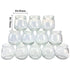 Baby Food Storage Containers,12 Baby Food Containers with Lids,4 oz Glass Baby Food Jars,Small Snack Containers for Toddlers,Thickened Baby Food Storage Containers for Infant & Baby Food (4 oz)