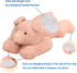 Weighted Stuffed Animals, 3.3 lbs Weighted Pig Plush Toy, Throw Pillow Gifts for Boys Girls, 19.6 inch