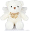 Angel Bear Plush Stuffed Animal with Wings, 10 Inch White Bear Doll for Boys & Girls Birthday Gift