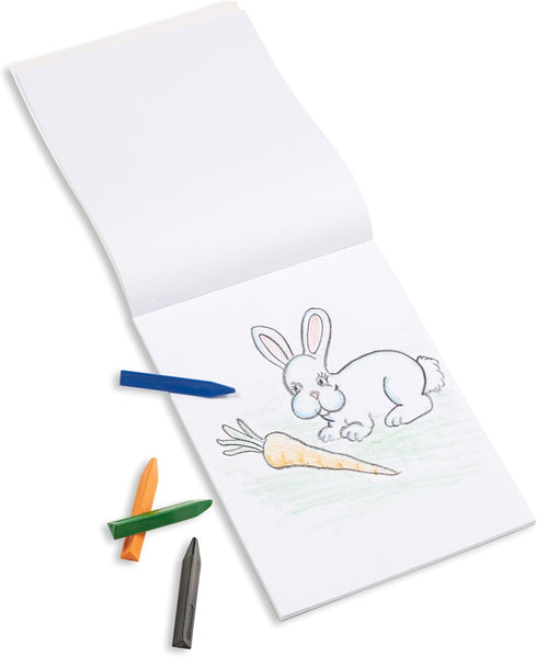 Melissa & Doug Drawing Pad, 9 x 12 inches, 50 Sheets of White Bond Paper