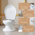 Garvee Toddler Potty Training Toilet, Potty Chair, Detachable Training Seat for Boys & Girls, Flushing Sound, Wipes