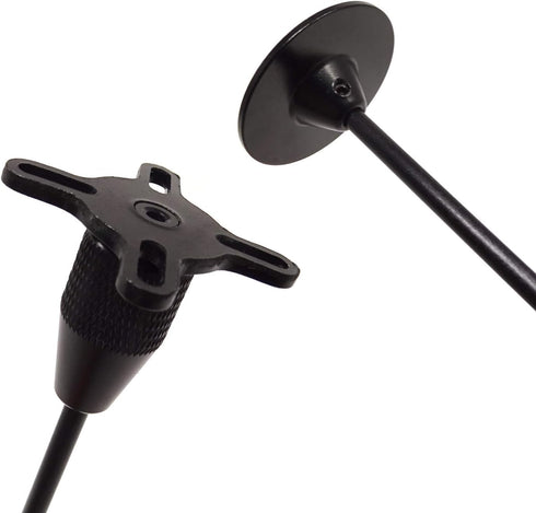 Honbay CNC Aluminum GPS Folding Antenna Base Mount Holder Bracket for DJI Quadcopter Multicopter - Black