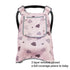 Summer, Car seat Covers for Babies, Infant Carseat Canopy for Newborn Carrier, kick Proof Yet Anti-Slip Design, Muslin