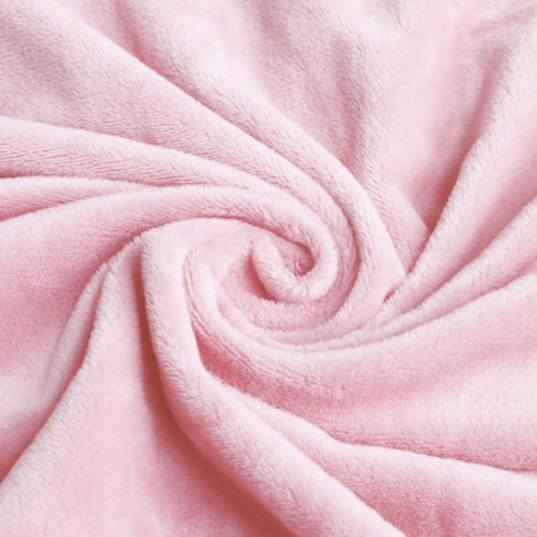 TL Care Heavenly Soft Chenille Fitted Pack N Play Sheet, 27" x 39", Warm and Cozy, Pink