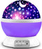 MOKOQI Star Projector Night Lights for Kids, Purple Projection Lamp for 1-14 Year Olds, Glow in The Dark Stars