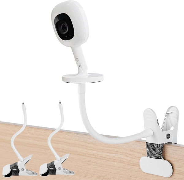 iTODOS 2Pack Baby Monitor Mount, Compatible with Nanit Pro Smart Monitor, 8in Flexible Arm Accessory