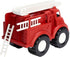 Green Toys Fire Truck - BPA and Phthalates Free Imaginative Play Toy for Kids, Red