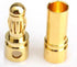 20 Pairs 3.5mm Male & Female Gold Banana Plug Bullet Connector Plug for RC Battery ESC Motor +1 Lipo Battery Strap