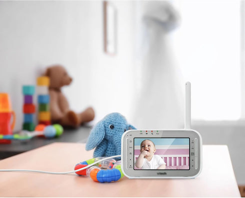 Smays 6.6 Charger Replacement for Owlet, Eufy, Motorola, VTech, VAVA Baby Monitor, Power Cord with ft Cable