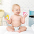 SHARE&CARE BPA Free Silicone Giraffe Baby Teether Toy with Storage Case, for 3 Months and Above