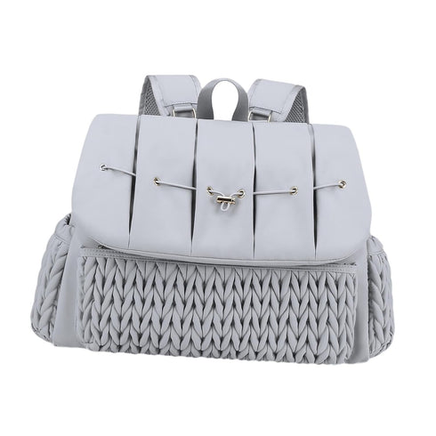 Guohetuk Backpack Diaper Bag Nappy Tote Bag, Changing Bag, for Phone,Toys Keys, Gray