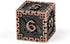 UDIXI 7-Die Metal Dice Set, Polyhedral DND Dice for Role Playing and Tabletop Games (Ancient Copper)