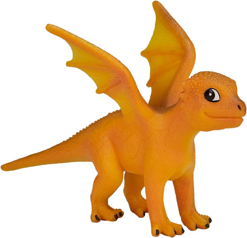 MOJO Baby Fire Dragon - Realistic Fantasy Toy Replica Hand Painted Figurine