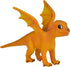 MOJO Baby Fire Dragon - Realistic Fantasy Toy Replica Hand Painted Figurine