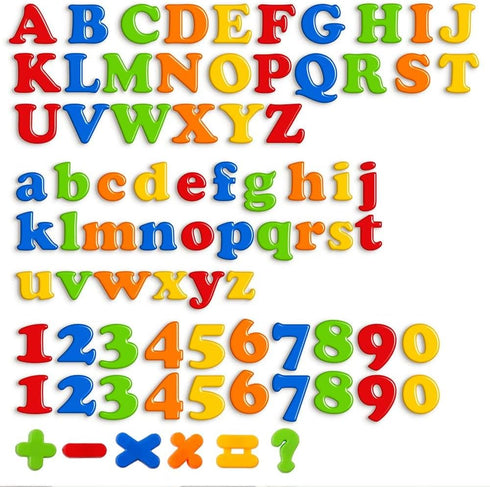 123 Set Counting 3 4 5 Kid(78 Coogam Magnetic Letters Numbers Alphabet Fridge Magnets Colorful Plastic ABC Educational