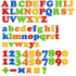 123 Set Counting 3 4 5 Kid(78 Coogam Magnetic Letters Numbers Alphabet Fridge Magnets Colorful Plastic ABC Educational