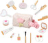 Wooden Makeup Toy Set for Toddlers, 16 Pieces Pretend Play Beauty Salon
