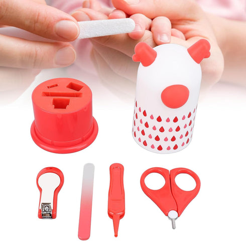 Masyrt Set Infant Nail Kit, Baby Nail Grooming Kit, Cute Baby Manicure with Safe Materials, Infant Nail Care Tools