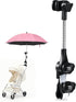 Generic 360 Universal Umbrella Holder for Chair, Adjustable Umbrella Clamp Mount for Stroller, Beach Chair, Wheelchair