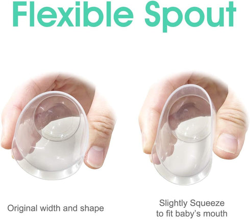 Maymom Baby Feeding Cup, Graduated Cup for Dosing Medicine, 1 oz (4ct)