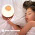 Dimmable LICKLIP Toddler Night Light Lamp, LED Bedside Lamp with Star Projector, Kids Lights Timer Design & Color