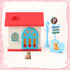 Golray 66Pcs Cat Toys for Kids, 3 In 1 Pet Pretend Play Toys with Cat Figurines, DIY Cat Tree & Playground
