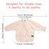 Baby Bibs with Long Sleeve Bib & BLW, Coverall Bibs for Baby Feeding, PU Soft and Skin-Friendly Material, Machine