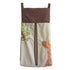 CribMATE 1 Diaper Stacker Handmade Giraffe Monkey Baby Diaper Hanging Bag Piece(Monkey Giraffe)