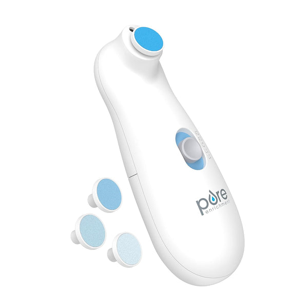 PureBaby Electric Nail Trimmer - New & Improved 6-Piece Cordless Nail Drill,