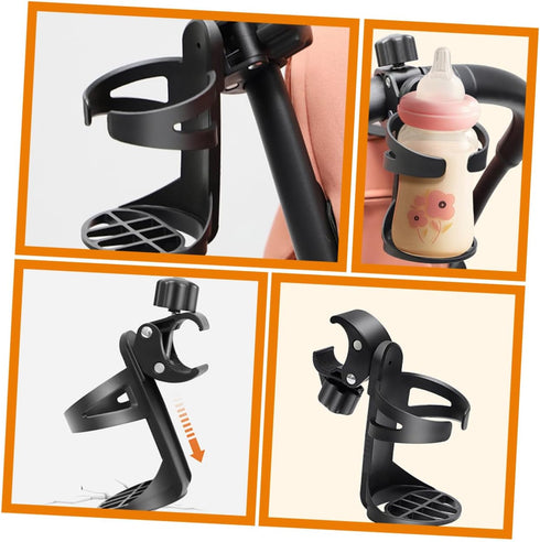 Versatile Wheelchair Cup Holder - Fits Strollers, Walkers, and More