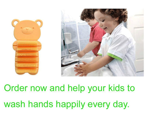 Nail Scrubber Brush Kids, Finger Nails Scrub Cleaning Washing Brushes with Soft Bristle for Baby and Children