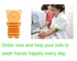 Nail Scrubber Brush Kids, Finger Nails Scrub Cleaning Washing Brushes with Soft Bristle for Baby and Children