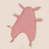 Lovely Muslin Security Blanket 2 Pcs Baby Comforter, Soft Breathable Soothing Towel Gift for Baby Shower, 40cm x 27cm