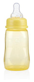1 Count (Pack 1), Nuby Standard Neck Tinted Feeding Nurser, of Colors May Vary
