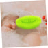 VICASKY Silicone Bath Brush and Hair Comb for Newborns Soft Bristles for Gentle Cleaning and Cradle Cap Removal