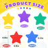 Chuangdi 500 Pcs Star Erasers Bulk Mini Erasers for Kids School Awards, Colorful Fun Erasers for Party Favors