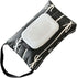JUNNOTI Travel Friendly Wet Wipe Storage Case Quilted Sturdy Cotton Storage Bag With Fashionable Stripe And Bowknot