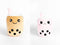 Original Boba Tea Reversible Plush, Happy to Mad Boba