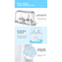 Depisuta 110V) Double Baby Bottle Warmer, Water Bath Warming Breastmilk Baby Milk Heater with Food Heater Defro, Temp
