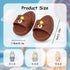 Summer 15 Sandals for Dolls - Blue Open-Toe Slippers, Cute Accessories for Photography, Display & Collectors Age Limit
